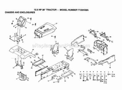 Part Location Diagram of 108360X Husqvarna Lens Right Hand Lt
