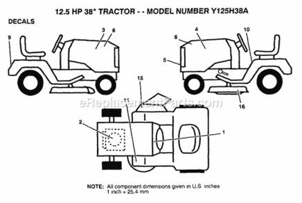 Part Location Diagram of 105807X Husqvarna Nla