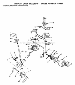 Part Location Diagram of 121334X Husqvarna Rod Tie