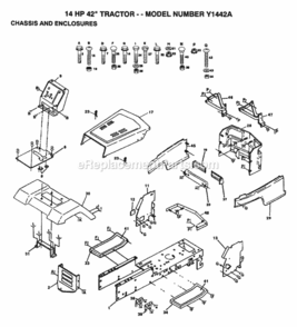 Part Location Diagram of 126276X Husqvarna Sub 155936