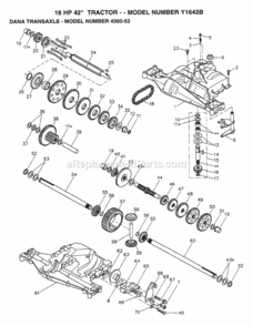 Part Location Diagram of 120409X Husqvarna Gear, Miter, 15 T