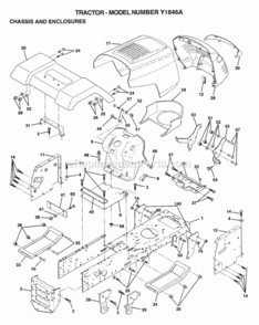 Part Location Diagram of 151169 Husqvarna Chassis Wldmt 11G