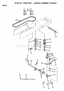 Part Location Diagram of 137140 Husqvarna Sub 142600