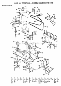 Part Location Diagram of 136818 Husqvarna Sub 136819