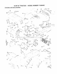 Part Location Diagram of 144916X505 Husqvarna Strap.Grille.Pnt.