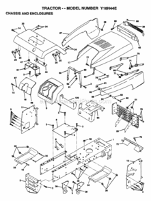 Part Location Diagram of 145217 Husqvarna Panel.Dash.Rh.