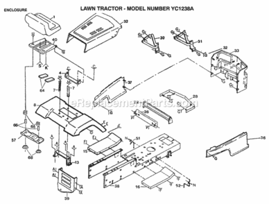 Part Location Diagram of 74780816 Husqvarna Bolt