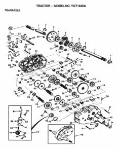Part Location Diagram of 137261 Husqvarna Spring Shift Fork Detent
