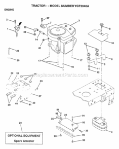 Part Location Diagram of 159520 Husqvarna Guard Debris 97
