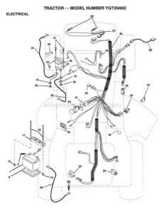 Part Location Diagram of 583019801 Husqvarna Harness