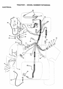 Part Location Diagram of 143906 Husqvarna Harness Eng Bands