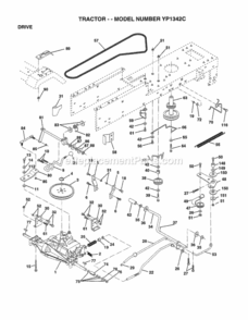 Part Location Diagram of 584322501 Husqvarna Shaft.Cross
