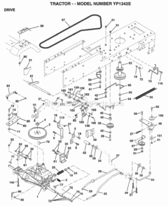 Part Location Diagram of 139964X428 Husqvarna Console.Shift.Slt