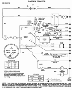 Page J Diagram and Parts List for YPGTK180CR 1999 And Before Husqvarna Lawn Tractor
