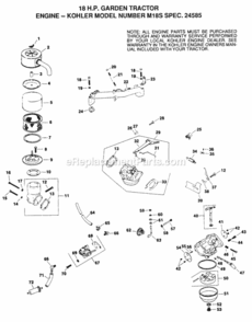 Part Location Diagram of 231355 Husqvarna Pin
