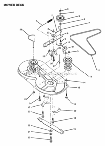 Part Location Diagram of 121787X Husqvarna Sub 144727