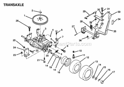 Part Location Diagram of 110442X Husqvarna Sub 146682