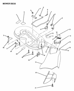 Page I Diagram and Parts List for YPLR110BR 1999 And Before Husqvarna Lawn Tractor