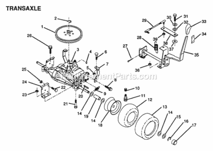 Part Location Diagram of 123483X Husqvarna Sub 160851