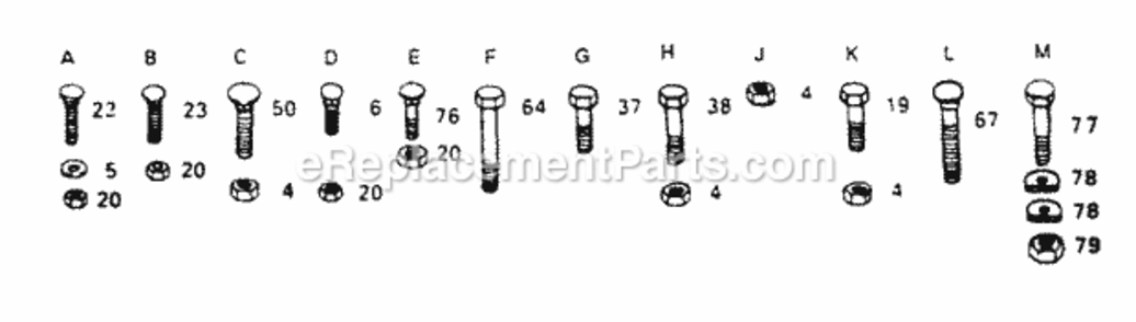 Page K Diagram and Parts List for YPLT120DR 1999 And Before Husqvarna Lawn Tractor