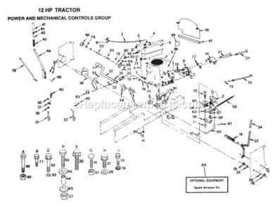 Part Location Diagram of 106499X Husqvarna Sub 123205X