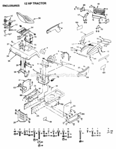 Part Location Diagram of 109864X Husqvarna Sub 108256X