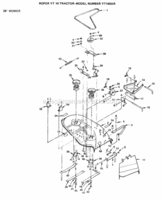 Part Location Diagram of 106514X Husqvarna Sub 106902X