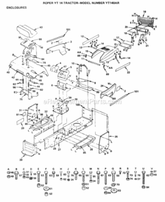 Part Location Diagram of 106966X Husqvarna Panel Dash Hyt