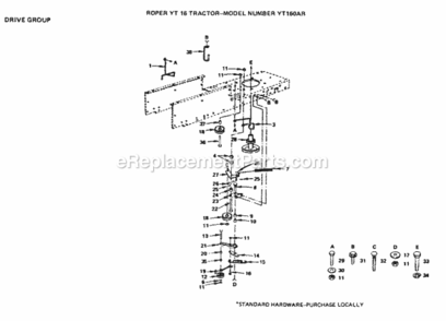 Part Location Diagram of 582741601 Husqvarna Bolt