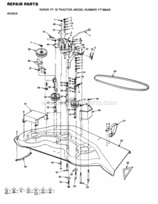 Part Location Diagram of 1793H Husqvarna Roll Pin T