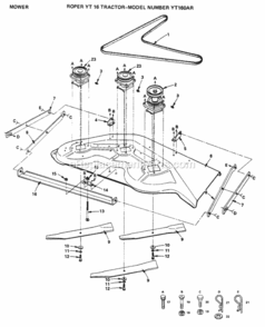 Part Location Diagram of 100660L Husqvarna Arm Suspens. Ltv