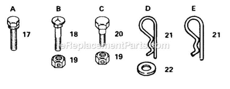 Page G Diagram and Parts List for YT160BR 1999 And Before Husqvarna Lawn Tractor