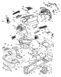 Part Location Diagram of 590748819 Husqvarna Dash