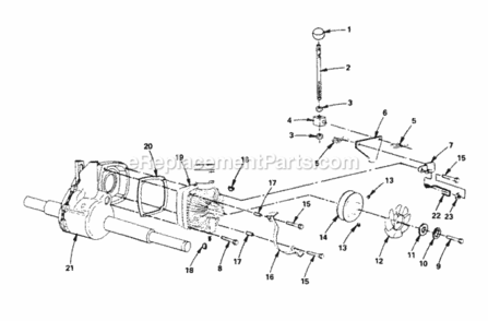 Part Location Diagram of 23200506 Husqvarna Hex Socket Set Screw 5/16-18x3/8