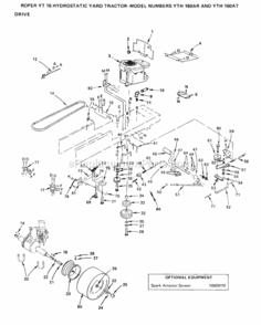 Part Location Diagram of 108094X Husqvarna Brkt, Transaxle