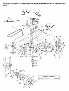 Part Location Diagram of 100091M Husqvarna Sub 132922