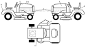 Part Location Diagram of 532439566 Husqvarna Decal, Hood Panel SD