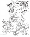 Part Location Diagram of 532408700 Husqvarna Dash