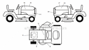 Part Location Diagram of 532429557 Husqvarna Decal, Eng.
