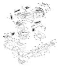 ChassisFrame Diagram and Parts List for YTH24V48LS 2011-01 - 96043011601 Husqvarna Lawn Tractor