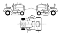 Decals Diagram and Parts List for YTH24V48LS 2011-01 - 96043011601 Husqvarna Lawn Tractor