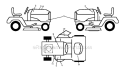 Decals Diagram and Parts List for YTH24V48LS 2011-07 - 96043011602 Husqvarna Lawn Tractor