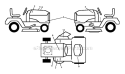 Decals Diagram and Parts List for YTH24V48LS 2011-08 - 96043011603 Husqvarna Lawn Tractor
