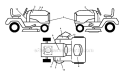 Decals Diagram and Parts List for YTH24V48LS 2011-10 - 96048001401 Husqvarna Lawn Tractor