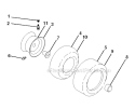 Part Location Diagram of 532170456 Husqvarna Tire