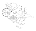 Part Location Diagram of 532424071 Husqvarna Seat