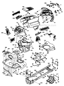 Part Location Diagram of 587464501 Husqvarna Bezel Lh