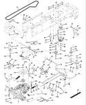 Page C Diagram and Parts List for YTHK180 YTHK 180 HCA -1996-01 Husqvarna Lawn Tractor