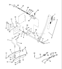 Page H Diagram and Parts List for YTHK180 YTHK 180 HCA -1996-01 Husqvarna Lawn Tractor