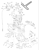 Page F Diagram and Parts List for 130 YTH  HEYTHK -954170026 -2000-10 Husqvarna Lawn Tractor